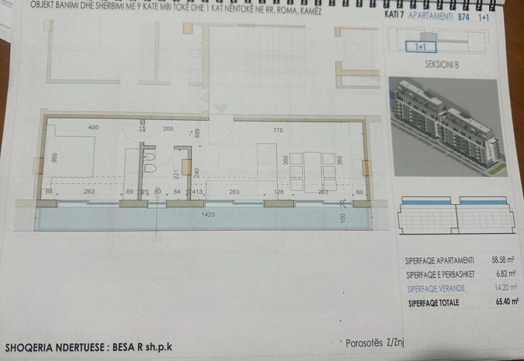 Vendesi in vendita 1+1+veranda