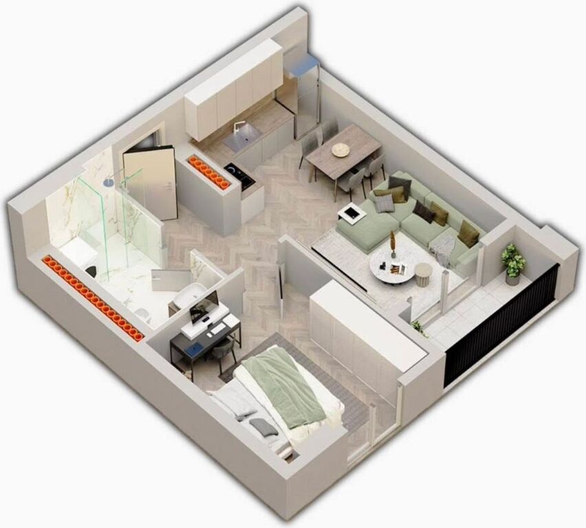 🏡 Appartamento 1+1 + Posto Auto in Vendita – Univers City ✨