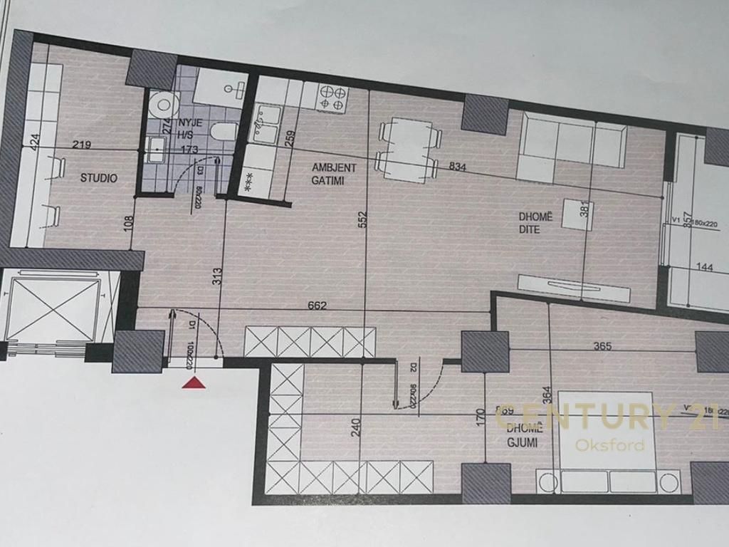 Okazion! Apartament në shitje 2+1, pranë ish Fushës së Aviacionit!