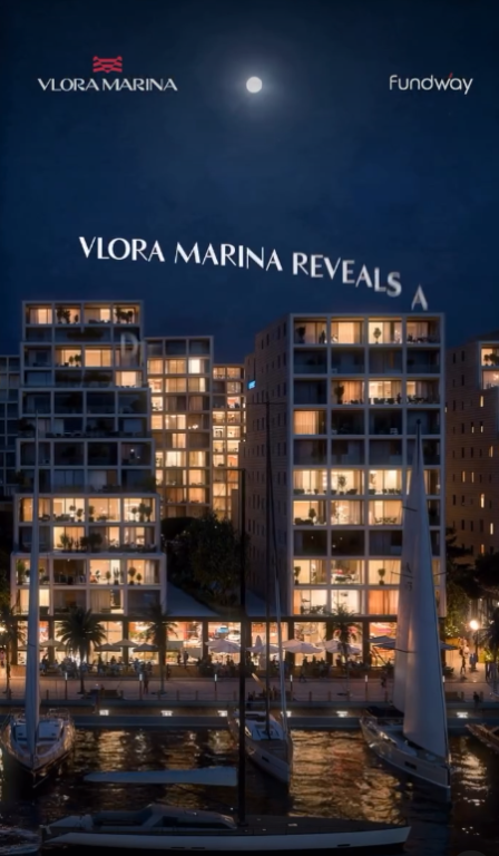 Ky apartament në Vlora Marina përfaqëson një investim në një nga projektet më elitare të bregdetit shqiptar.
