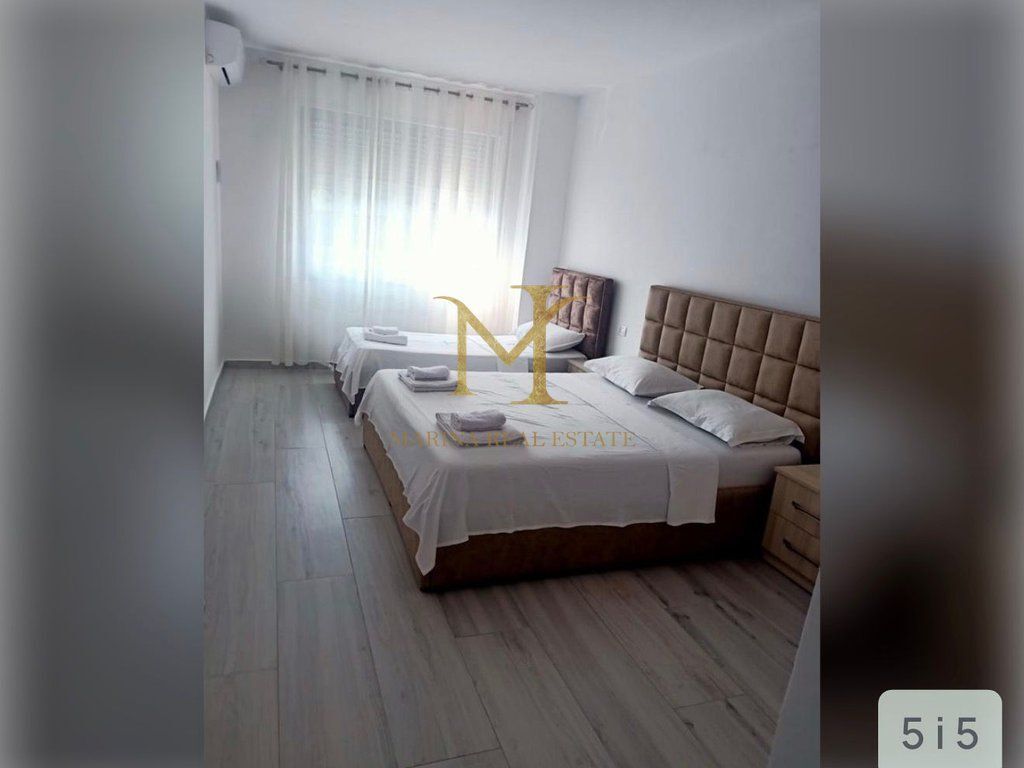 Apartment 1+1 for rent in Golem, first line with the beach !