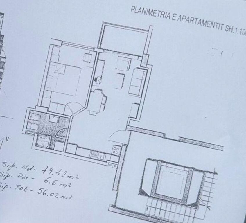 Appartamento 1+1 in vendita - Kombinat