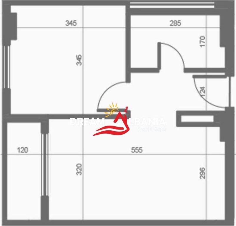Apartament 1+1+Post Parkimi Ne Shitje Te Univers City (ID 41111552)