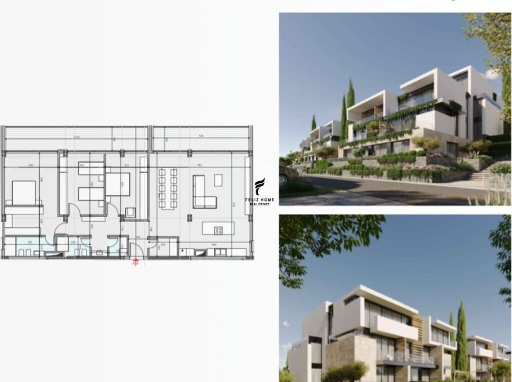 SHITET APARTAMENT 2+1 LIQENI I FARKES 463.628 EURO FH-72252