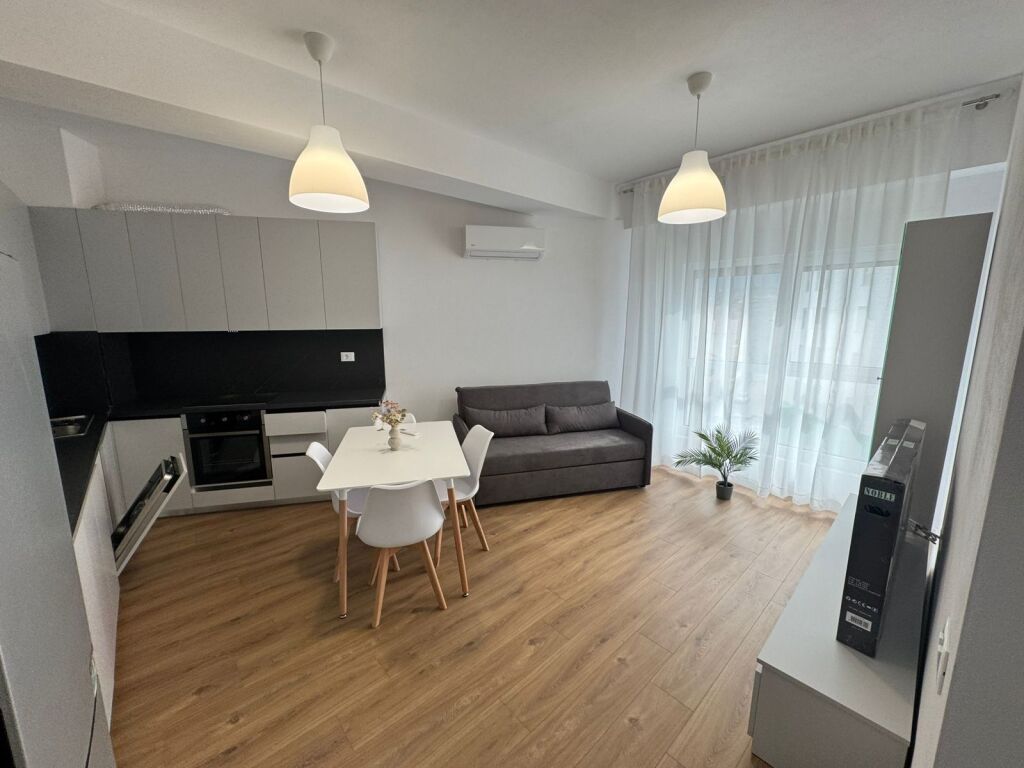Apartament me qera 1+1  Rezidenca Kaimi  Kati 6 me ashensor  I sapomobiluar  Cmimi 42,000  leke