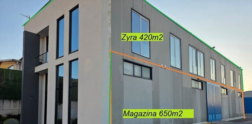 Japim me qira Objekt Komercial prane QTU, Zyra+Magazina