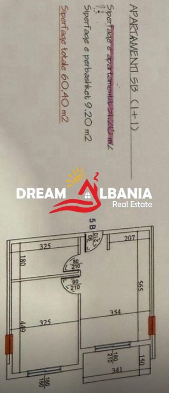 Apartament 1+1 Ne Shitje Ne Golem (ID 41111553)