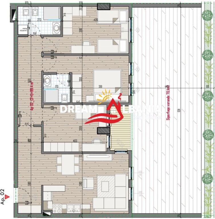 Apartment 3+1+2 For Sale At Univers City (ID 4131501)