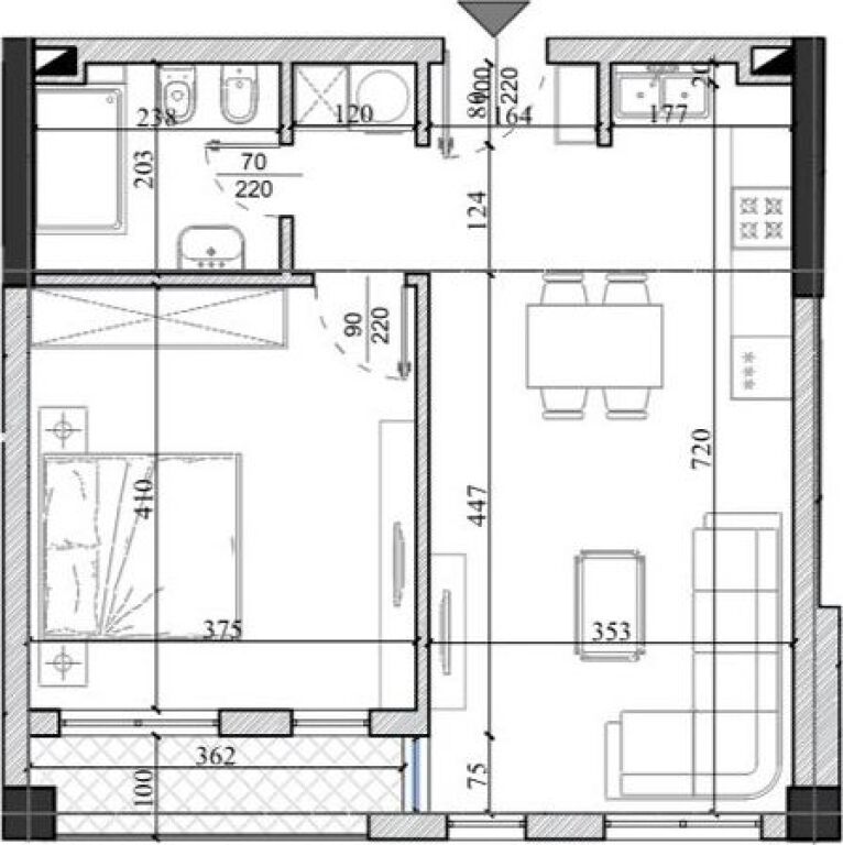 Apartament per shitje te Mali i Robit