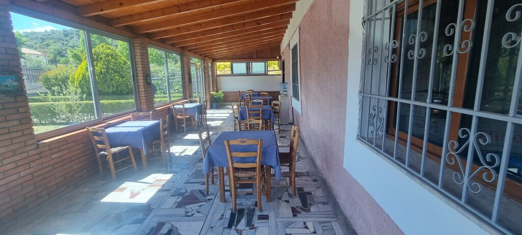 Bar-Cafe for sale on the national road Berat–Lushnjë, in the village of Syzes, by the main road.