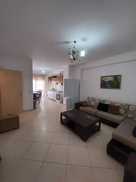 For rent furnished 2+1+2 apartment, at Vila L in Astir 40,000 leke/month