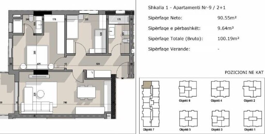 🏡 Apartment 2+1 for Sale – Ajka Residence