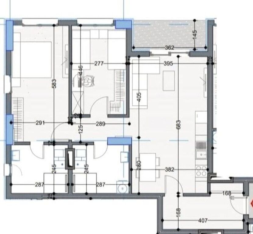 🏢 Shitet Apartament 2+1 – Belfiore Residence 2, Paskuqan