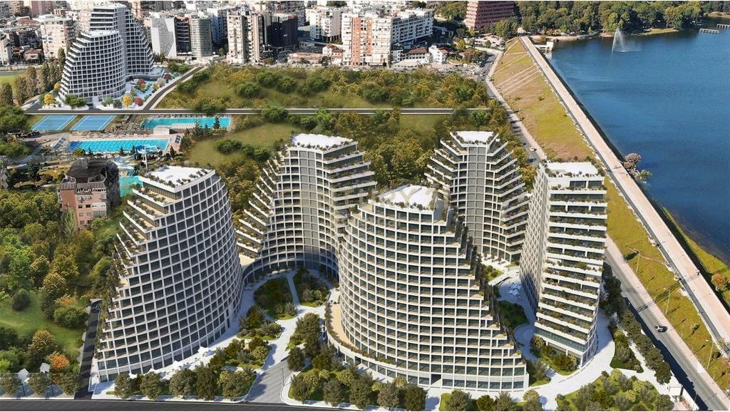 Zyrë 3+1+ Parkim Me Qira në Lake View!!