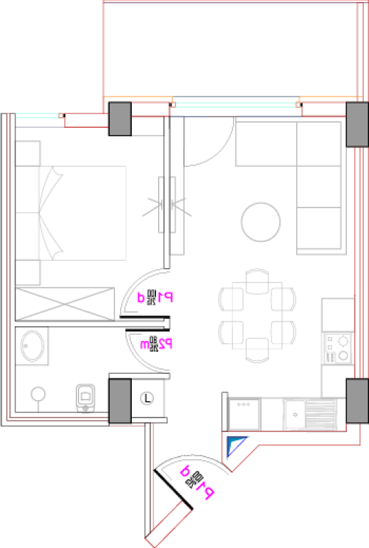 Apartament 1+1 te Rezidenca Alba 🏢