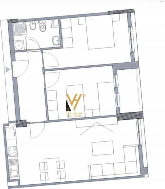 OFFICE 98 M2 FOR RENT AT 5 MAJI 40,000 LEKE