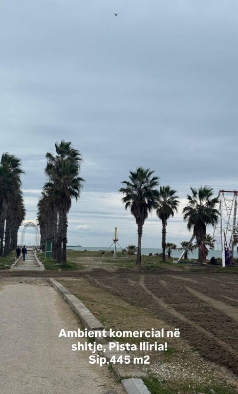 COMMERCIAL PREMISES FOR SALE LOCATED ON THE DURRËS PROMENADE, PISTA ILIRIA!