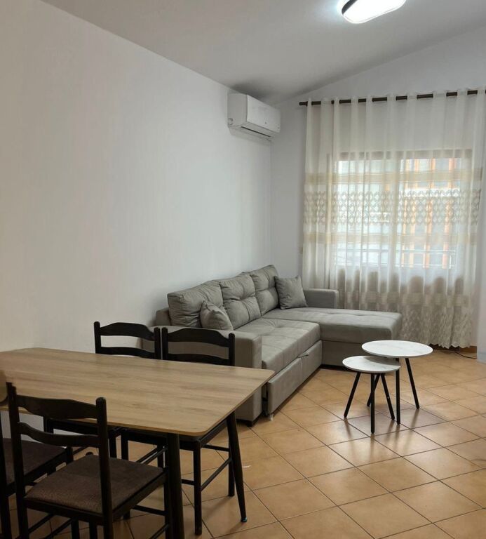 Near the `Marin Barleti` University, a 3+1 apartment is for rent.