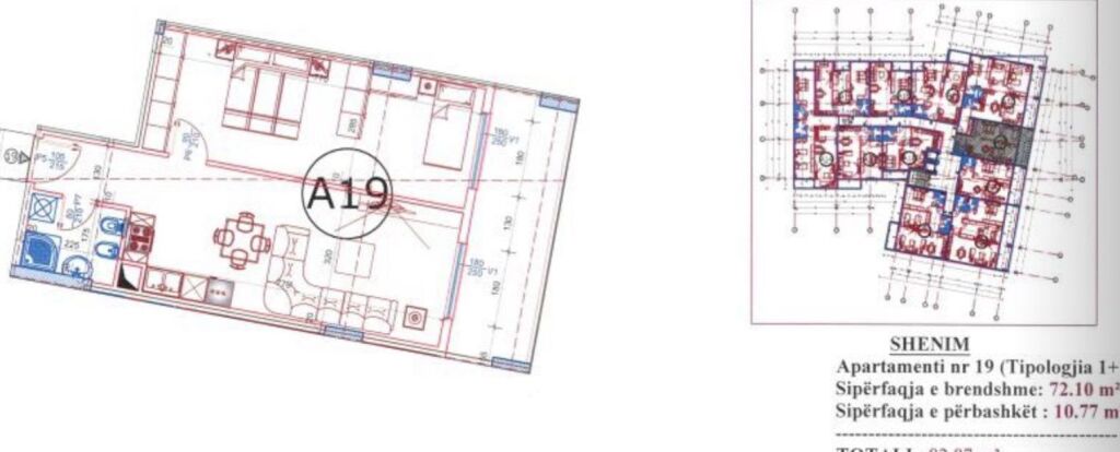 Apartament 1+1 per shitje tek space city 📍Paskuqan