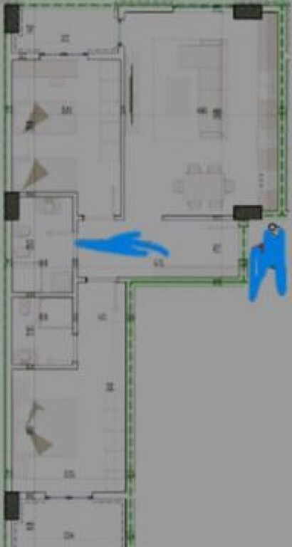 🏢 Appartamento 2+1+2 in Vendita – Residenza Apollo, Paskuqan