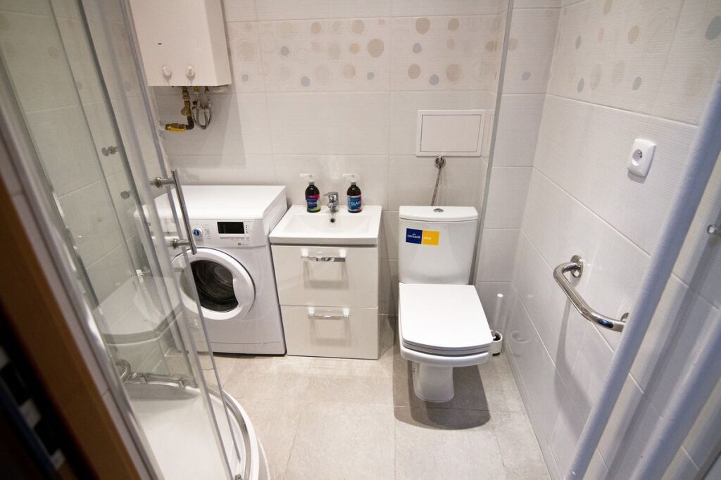 Myslym Shyri intersection, modern 1+1+Blk apartment for rent.