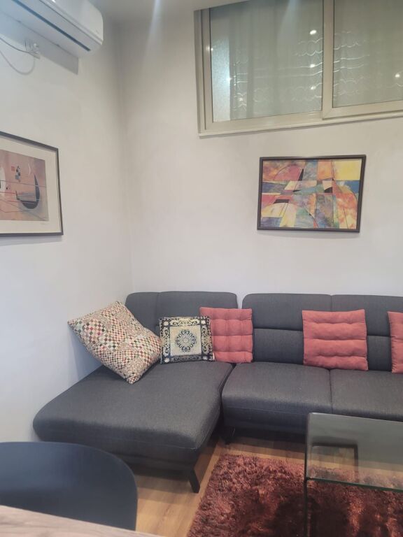 Apartment 1+1 for rent, Center behind the 9-storey buildings in Tirana Parking 600 euros