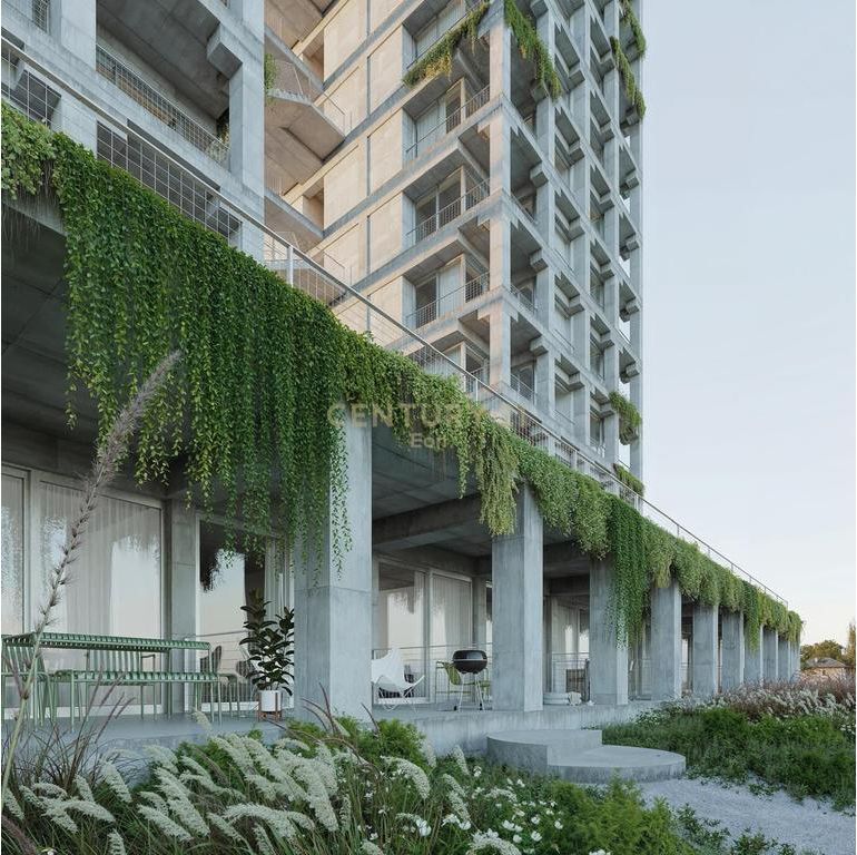 APARTAMENT 1+1 ME PAMJE DETI NË REZIDENCËN THREE GARDENS, QERRET !