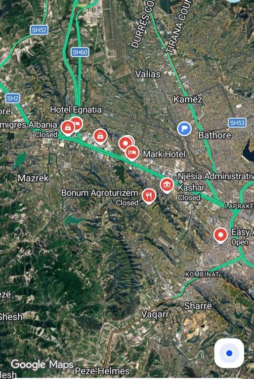 Shitet Toke 1000 m2 ne Kashar prane liqenit te Kusit.