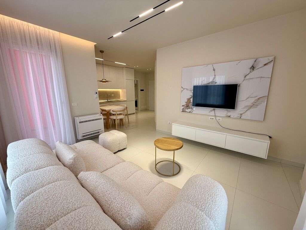 📣 SUPER RENT Apartment 1+1 📍 Near Beder University 🛣️ "Jordan Misja" Street ✨   🏢 New Building  🪜 8th Floor (With Elevator)  🛋️ Furnished With Modern Conditions  ✅ Not Previously Inhabited   💶 Price 65,000 Lek Per Month  🅿️ Parking Possibility With Extra Payment
