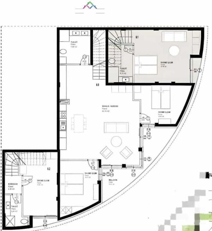Apartament Ne Shitje 2+1 Tek Kepi i Rodonit (ID B120787) Durres
