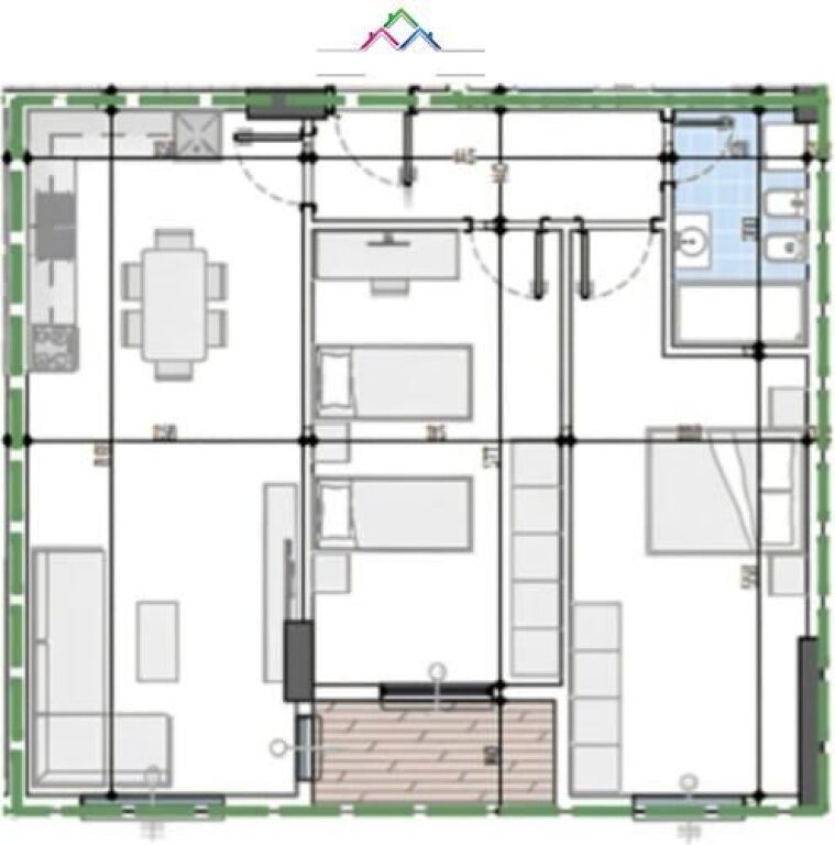 Apartment For Sale 2+1 In Paskuqan (ID B120854) Tirana