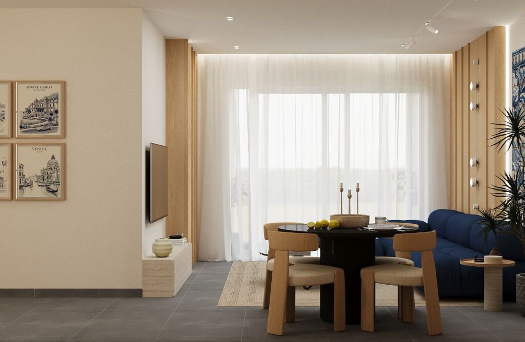 SHITET APARTAMENT 2+1 KOMPLEKSI LIBURNA, GOLEM Durrës, Golem, Albania