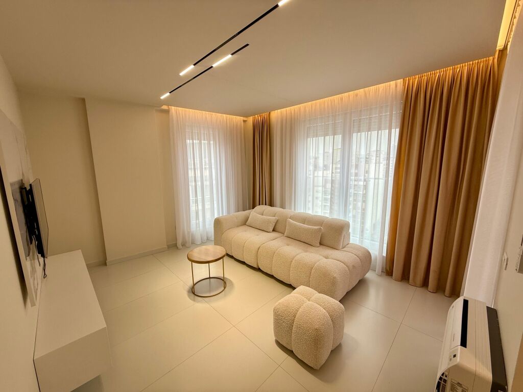 📣 SUPER RENT Apartment 1+1 📍 Near Beder University 🛣️ "Jordan Misja" Street ✨   🏢 New Building  🪜 8th Floor (With Elevator)  🛋️ Furnished With Modern Conditions  ✅ Not Previously Inhabited   💶 Price 65,000 Lek Per Month  🅿️ Parking Possibility With Extra Payment