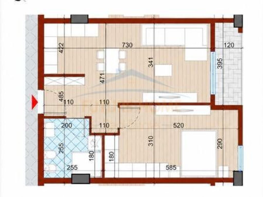 In vendita, Appartamento 1+1, Complesso UrbanVista Tirana, Don Bosko