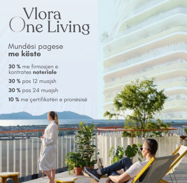 Appartamento in vendita Vlora Albania a 500 metri dal mare, Nuovo edificio