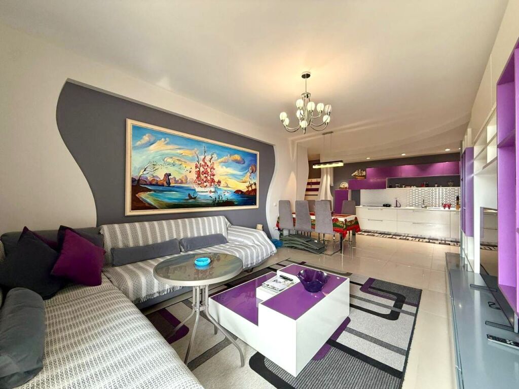 Appartamento 2+1 con Vista Mare per Affitto a Lungo Termine, Lungomare, Vlora