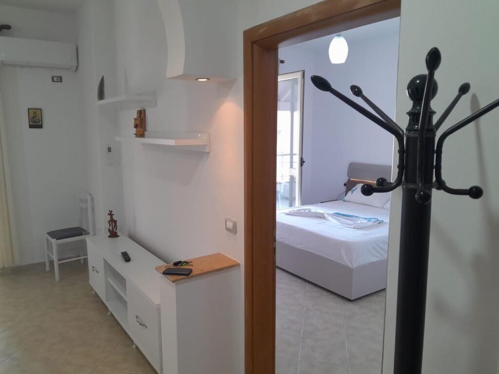Sea View 1+1 Apartment for Long-Term Rent, Vlora Marina, Vlore Lungomare, first line