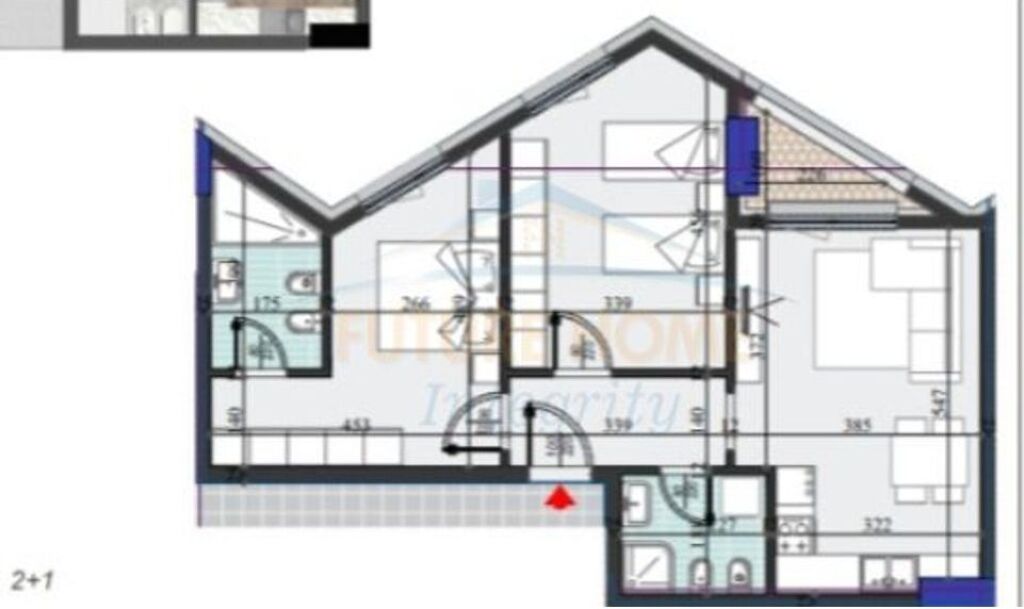 Apartment 2+1+2 for sale, Colonnade Residence, Dritan Hoxha