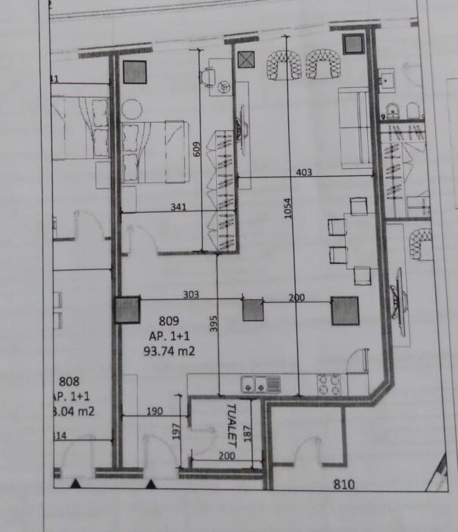 🏡 Shitet Apartament 1+1 – Tirana’s Rock, Sheshi Skënderbej