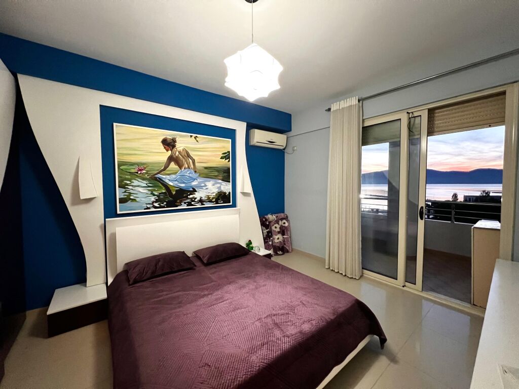 Appartamento 2+1 con Vista Mare per Affitto a Lungo Termine, Lungomare, Vlora