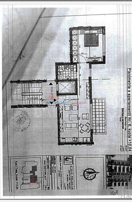 Apartament 1+1 ne shitje tek Kodra e Diellit ne Tirane