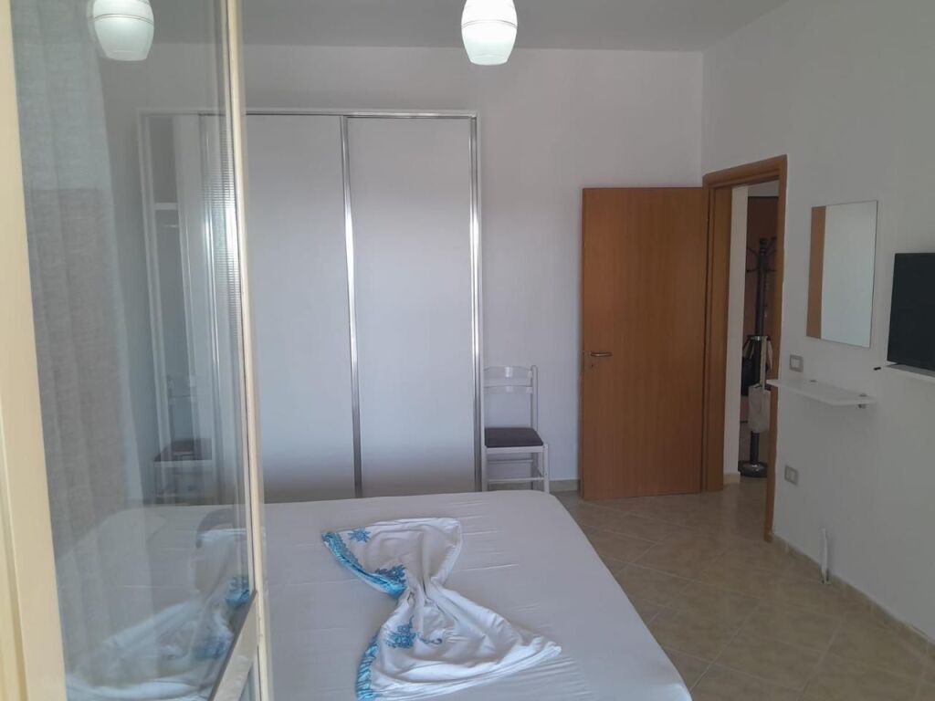 Sea View 1+1 Apartment for Long-Term Rent, Vlora Marina, Vlore Lungomare, first line