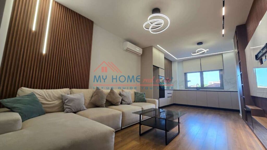 Apartment 2+1+2 Parking spaces for sale at Tower Bridge in Tirana