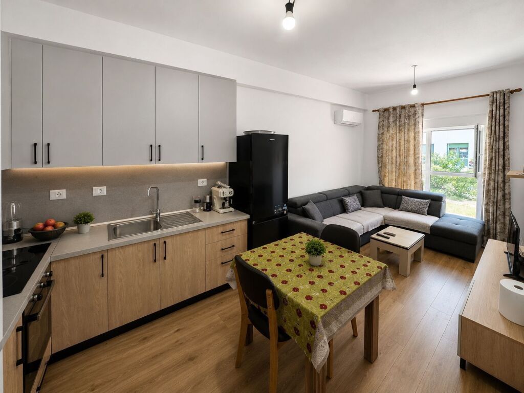 Appartamento 1+1 in affitto presso Residenca Kadiu a Ali Dem