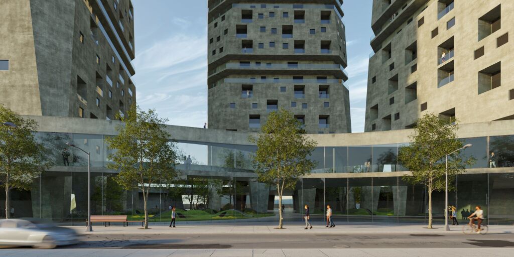 🏙️ Shitet Apartament 2+1+2 tek Shqiponja Square Building 📍 Ish Sheshi Shqiponja