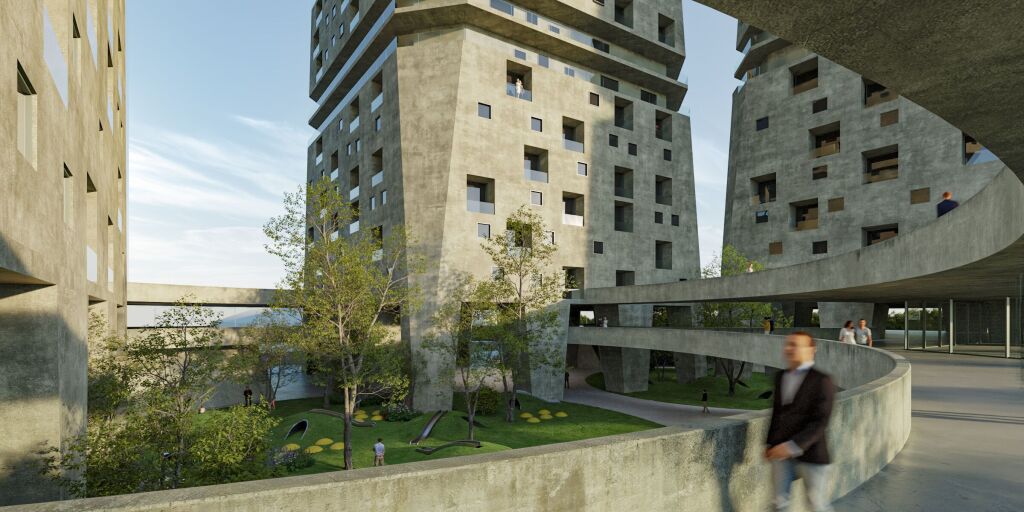 🏙️ Shitet Apartament 2+1+2 tek Shqiponja Square Building 📍 Ish Sheshi Shqiponja
