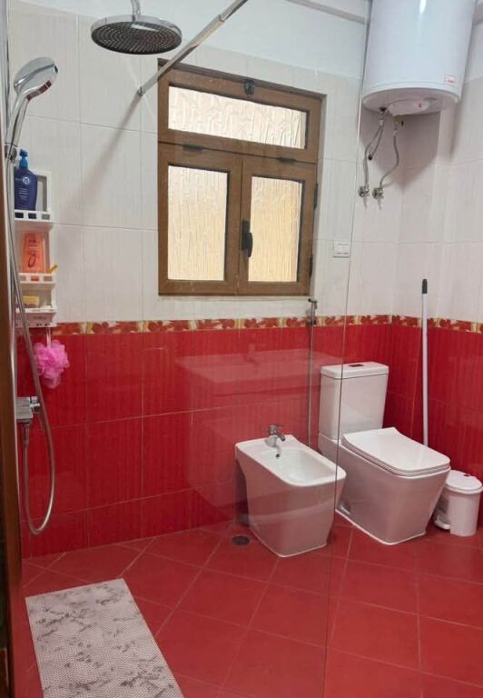 FOR RENT 2+1 3RD FLOOR OF A VILLA + PARKING SPACE - AMERICAN VILLAS, TIRANA
