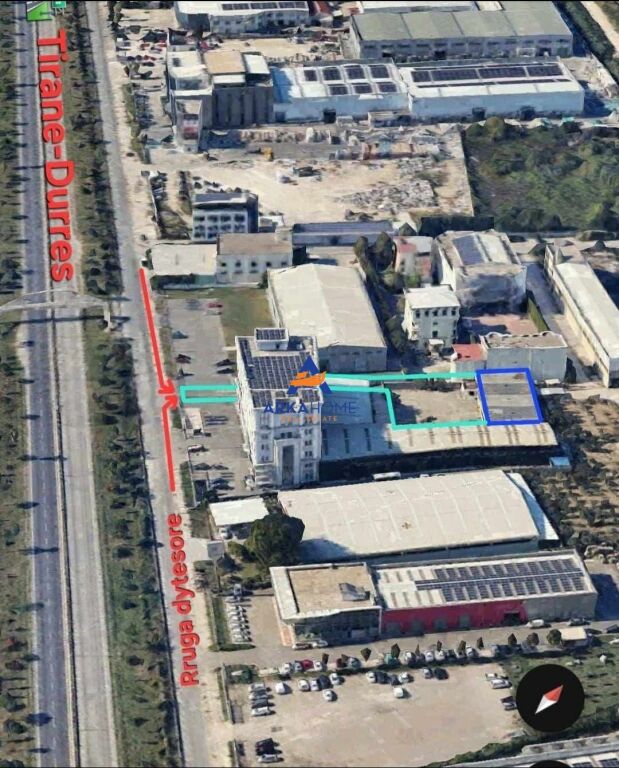 JEPET ME QERA KAPANON 2200M2 "TE AUTOSRADA TIRANË-DURRES" 3900 EURO