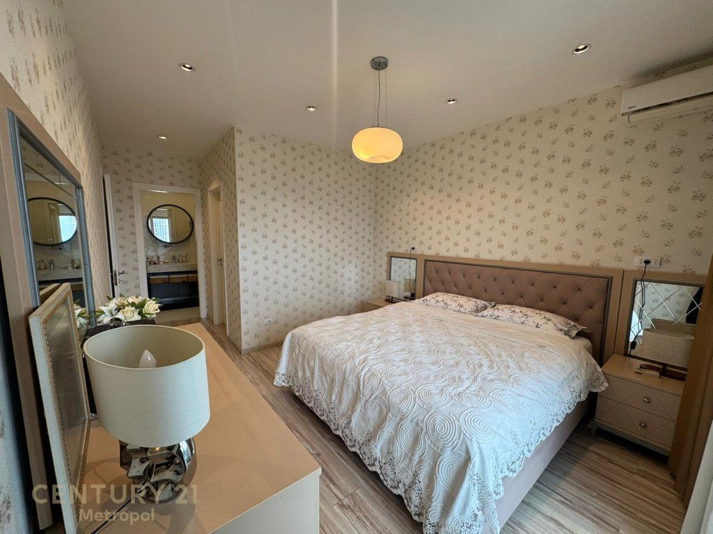 An exclusive 2+1+2 apartment is offered for sale in one of Tirana's most elite towers, Ambasador 3!
