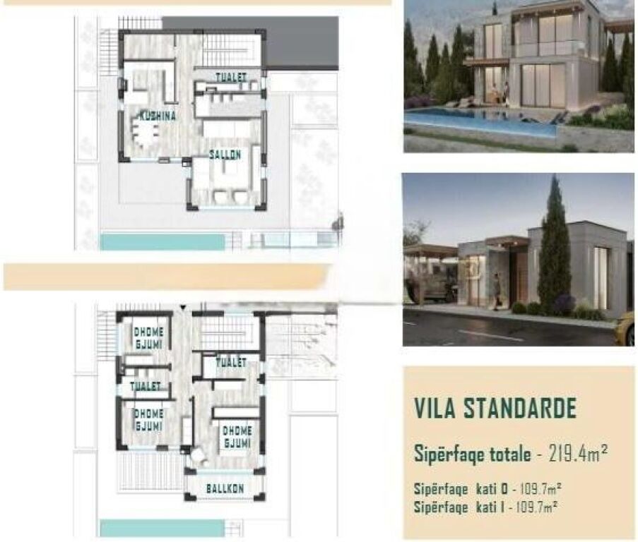 VILË STANDARTE NË SHITJE NË "SAN NICOLAS"
